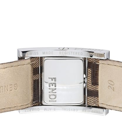 Fendi Stainless Steel Canvas 26mm 5010L Quartz Watch 4 of 4