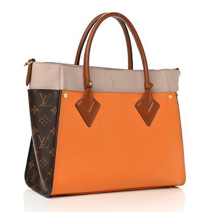 Louis Vuitton Calfskin Monogram On My Side Summer Gold 3 of 10