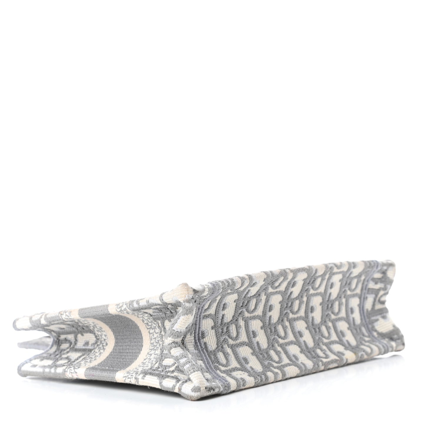 Oblique Mini Book Tote Grey Multicolor