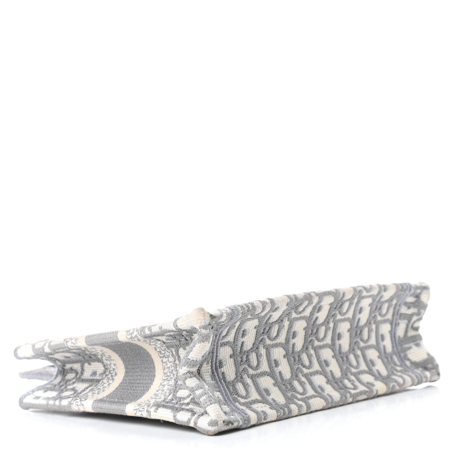 Christian Dior Oblique Mini Book Tote Grey Multicolor 3 of 5