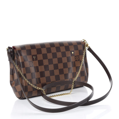 Louis Vuitton Damier Ebene Favorite MM 3 of 10