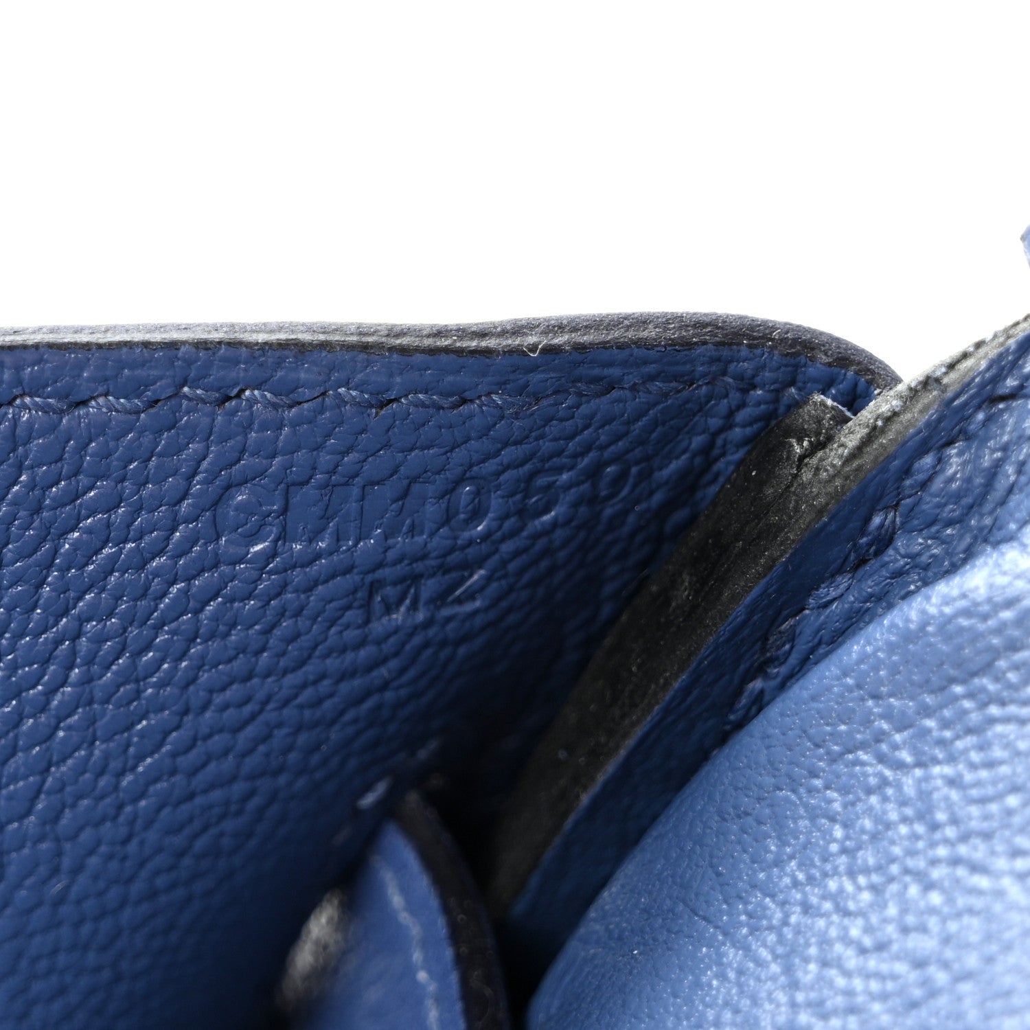 Hermes Taurillon Novillo Birkin 30 Bleu Brighton 6 of 11