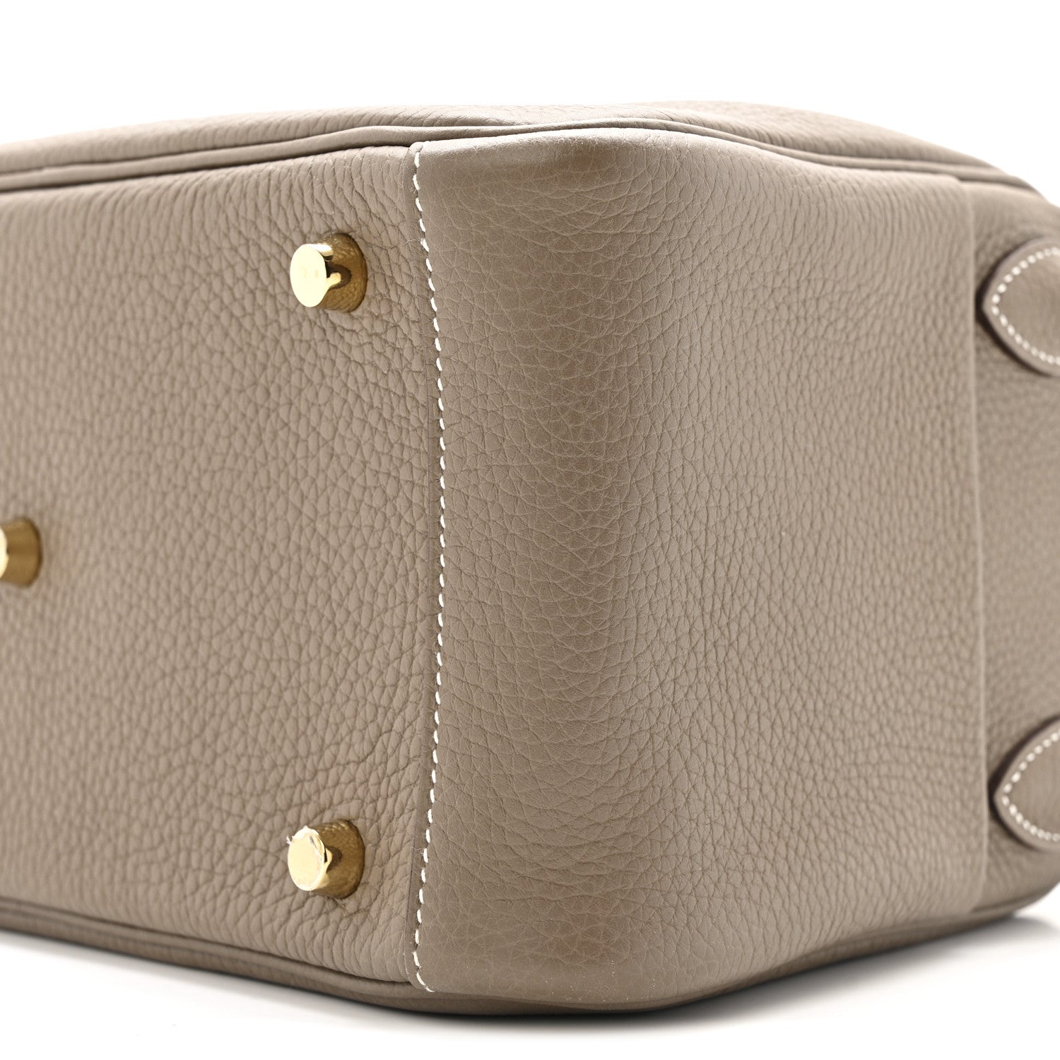 Hermes Taurillon Clemence Lindy 26 Etoupe 10 of 15
