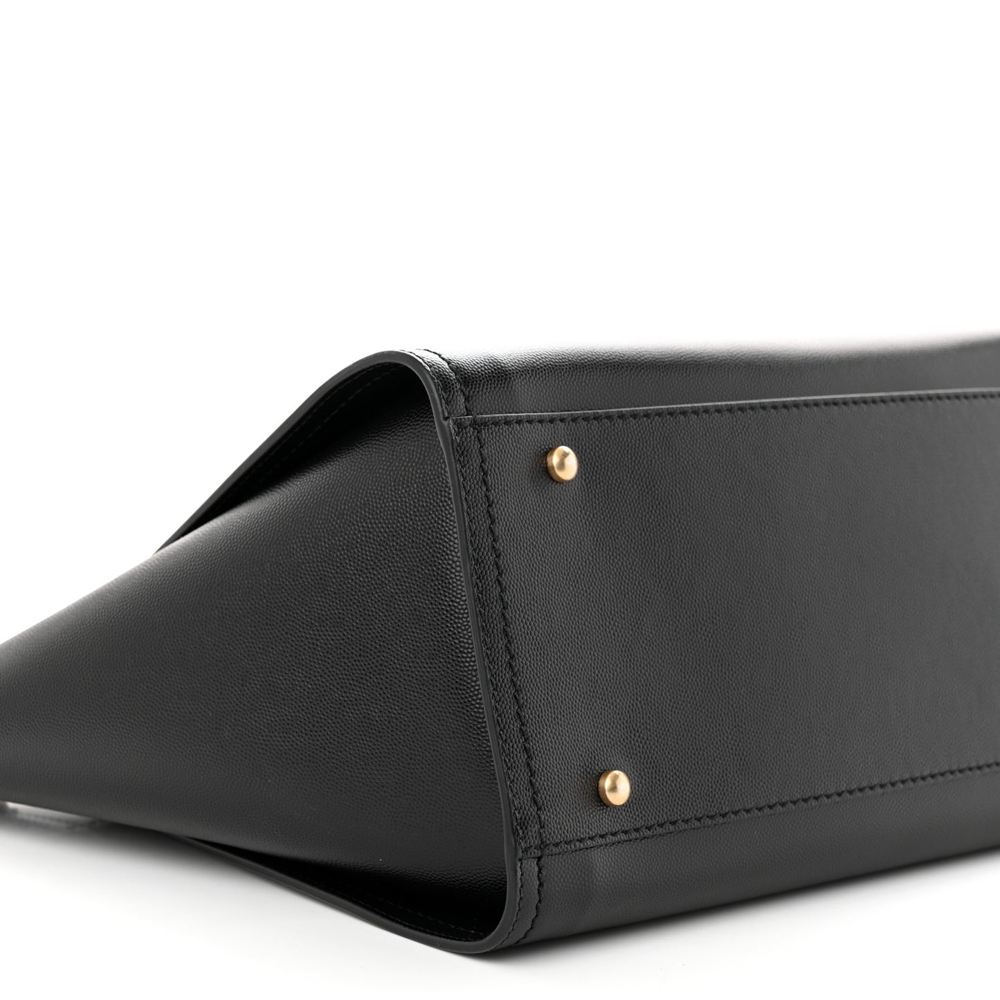 Caviar Small Studded Deauville Tote Black
