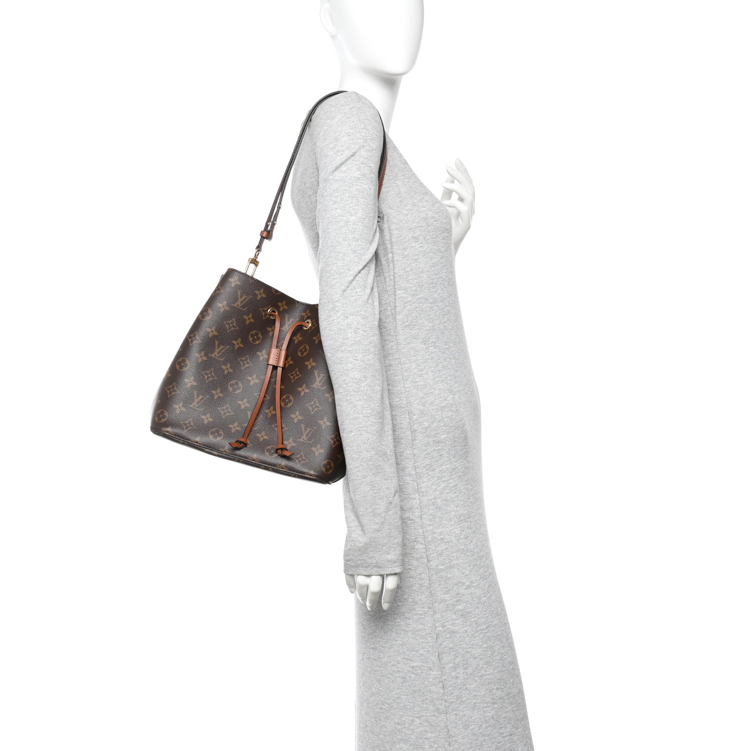 Louis Vuitton Monogram Neonoe MM Caramel 2 of 11