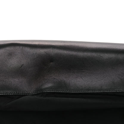 Prada Nylon Calfskin Tote Black 10 of 11