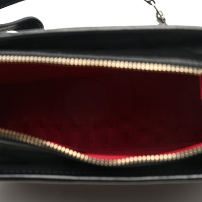 Chanel Aged Calfskin Quilted Small Gabrielle Hobo Black 5 of 10