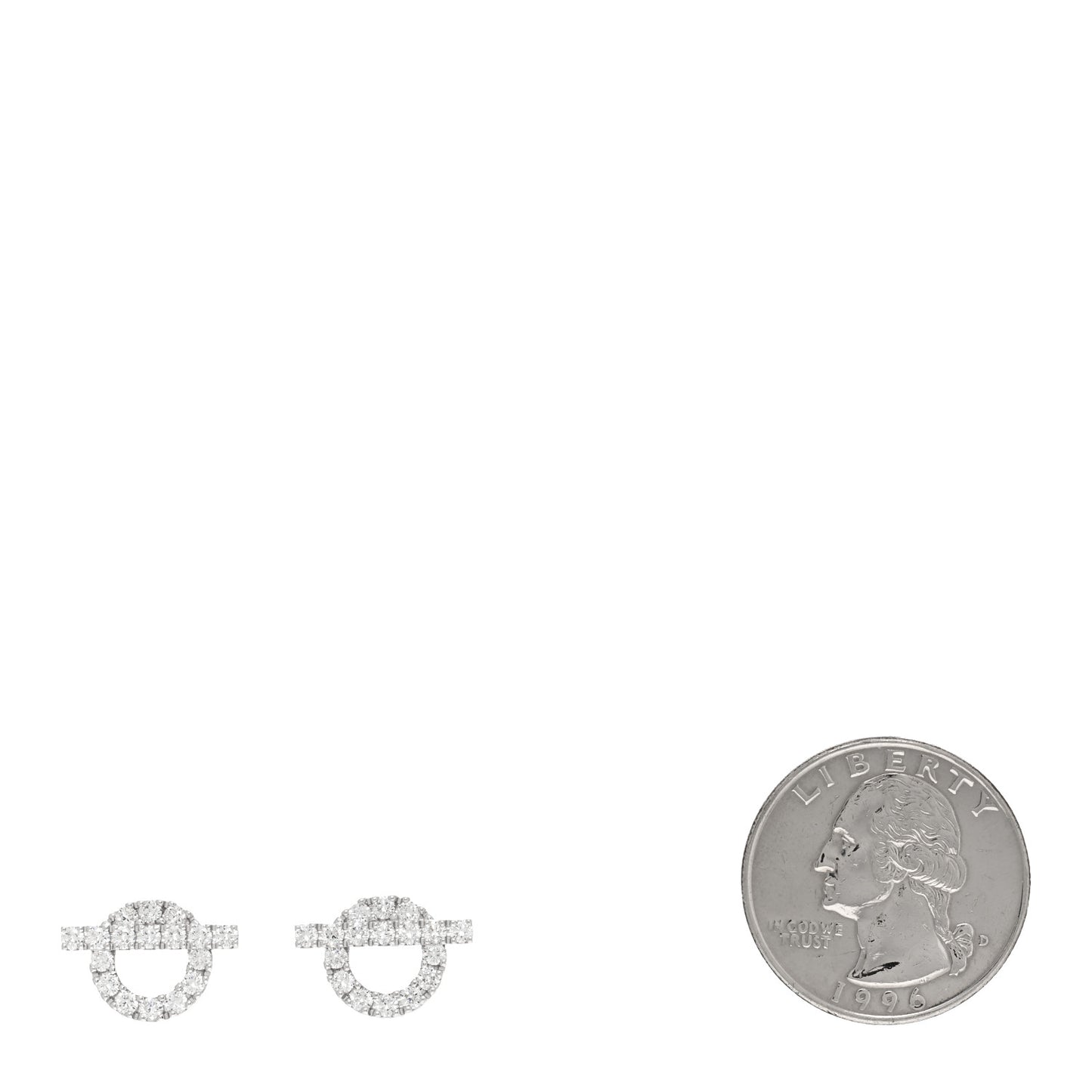 18K White Gold Diamond Finesse Earrings