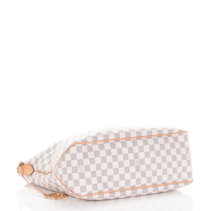 Louis Vuitton Damier Azur Delightful MM Pink 4 of 7