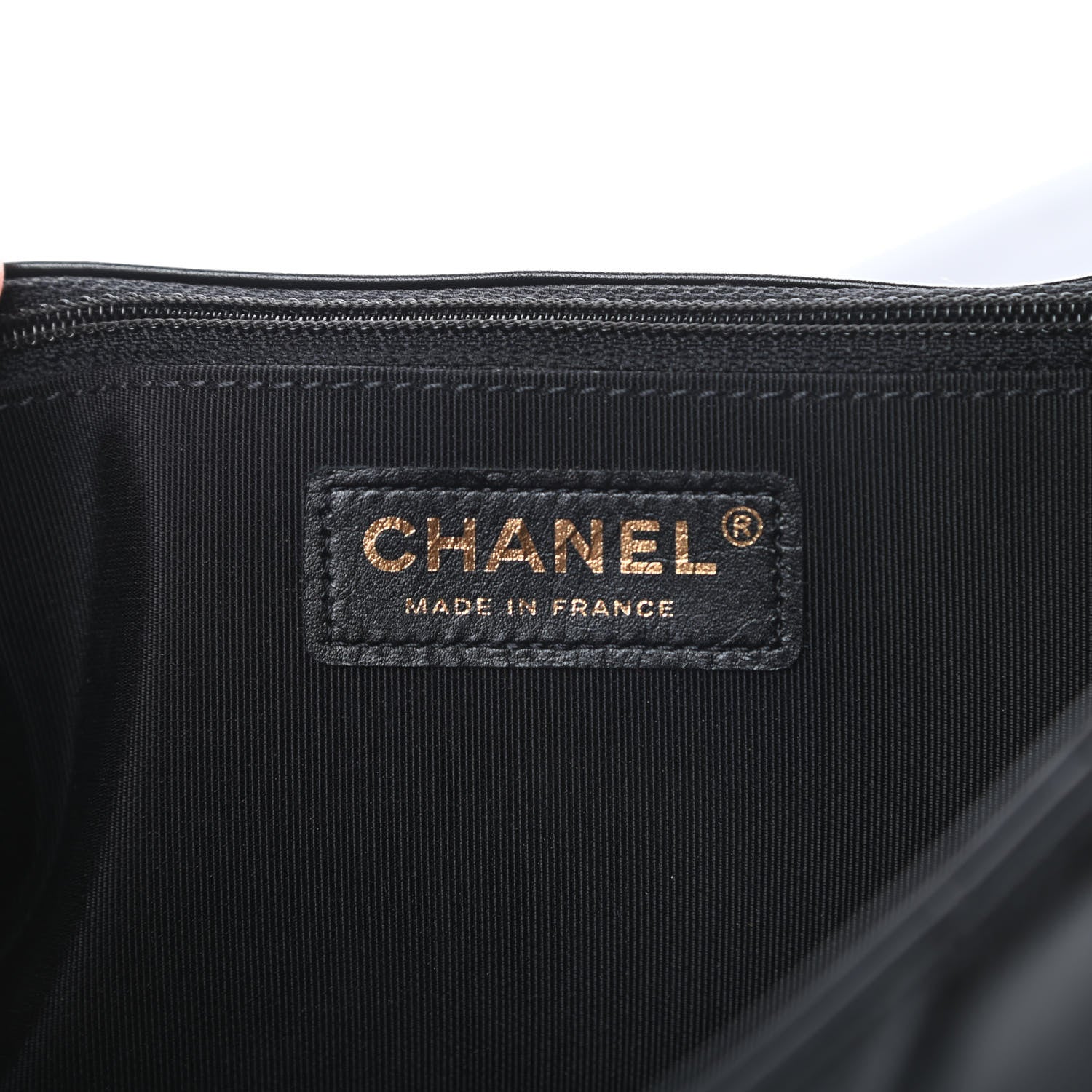 Chanel Crumpled Calfskin Quilted Large Chain All Over Flap Bag Black 7 of 12