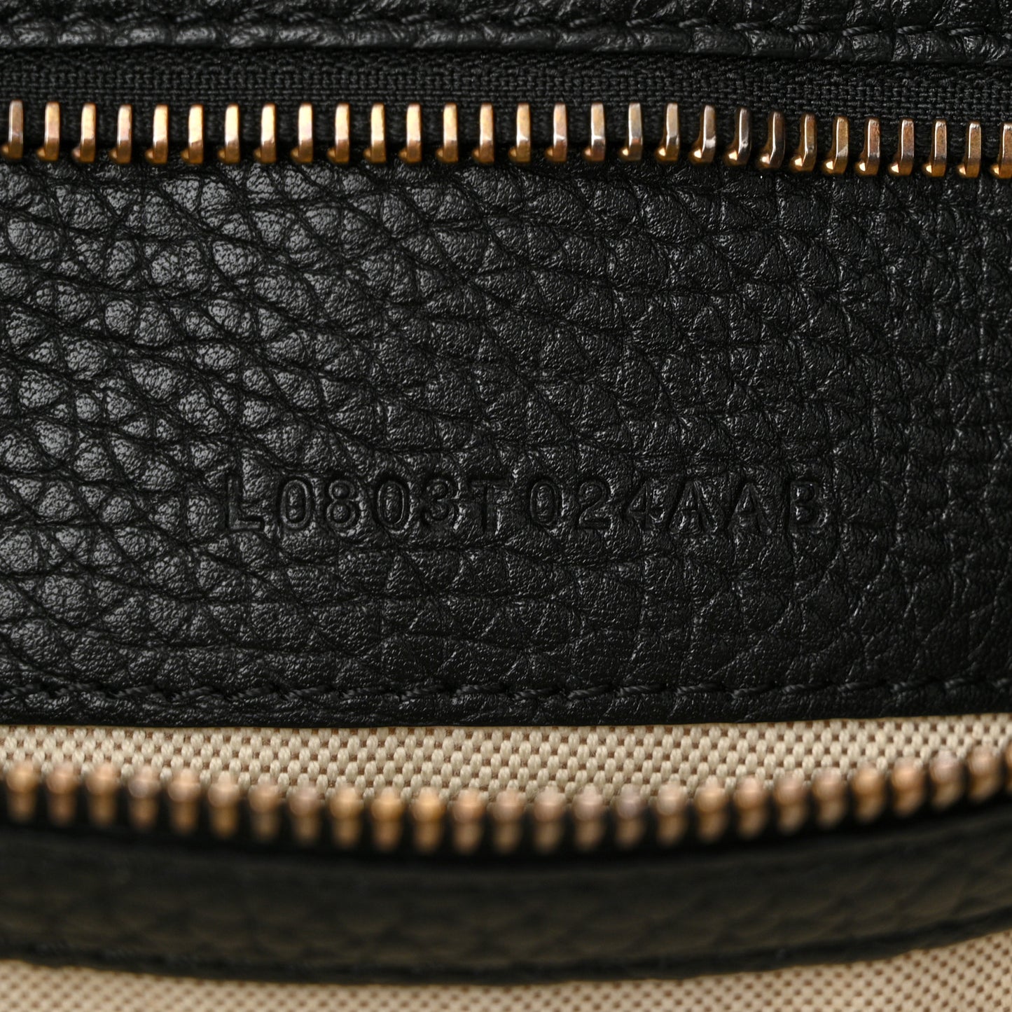 Pebbled Calfskin Large Alix Padlock Zip Hobo Bag Black