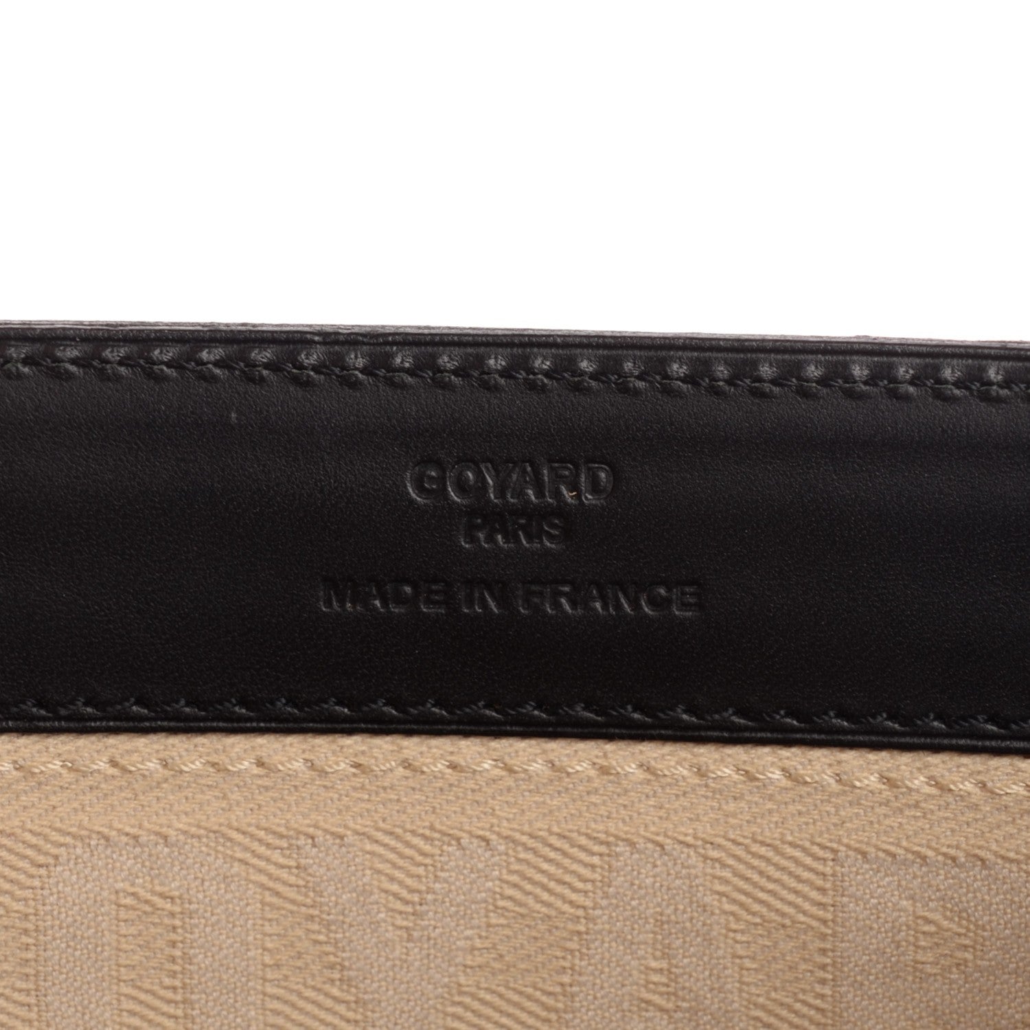 Goyard Goyardine Jersey GM Black 6 of 8