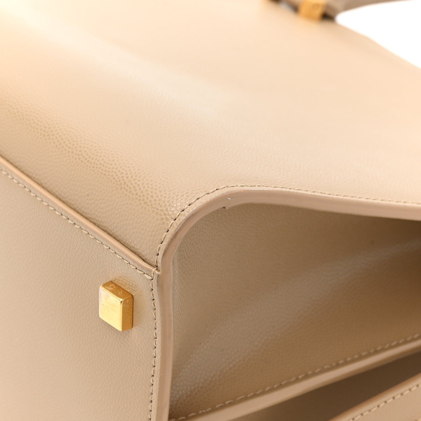 Grain De Poudre Medium Uptown Tote Dark Beige