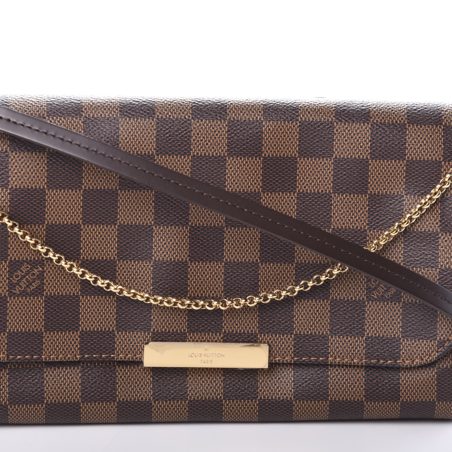 Louis Vuitton Damier Ebene Favorite MM 7 of 9