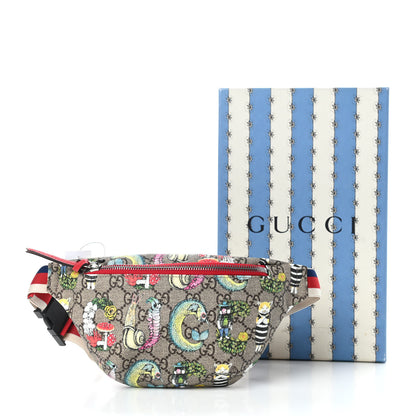 Gucci GG Supreme Monogram Childrens Bugs Print Belt Bag Multicolor 11 of 11