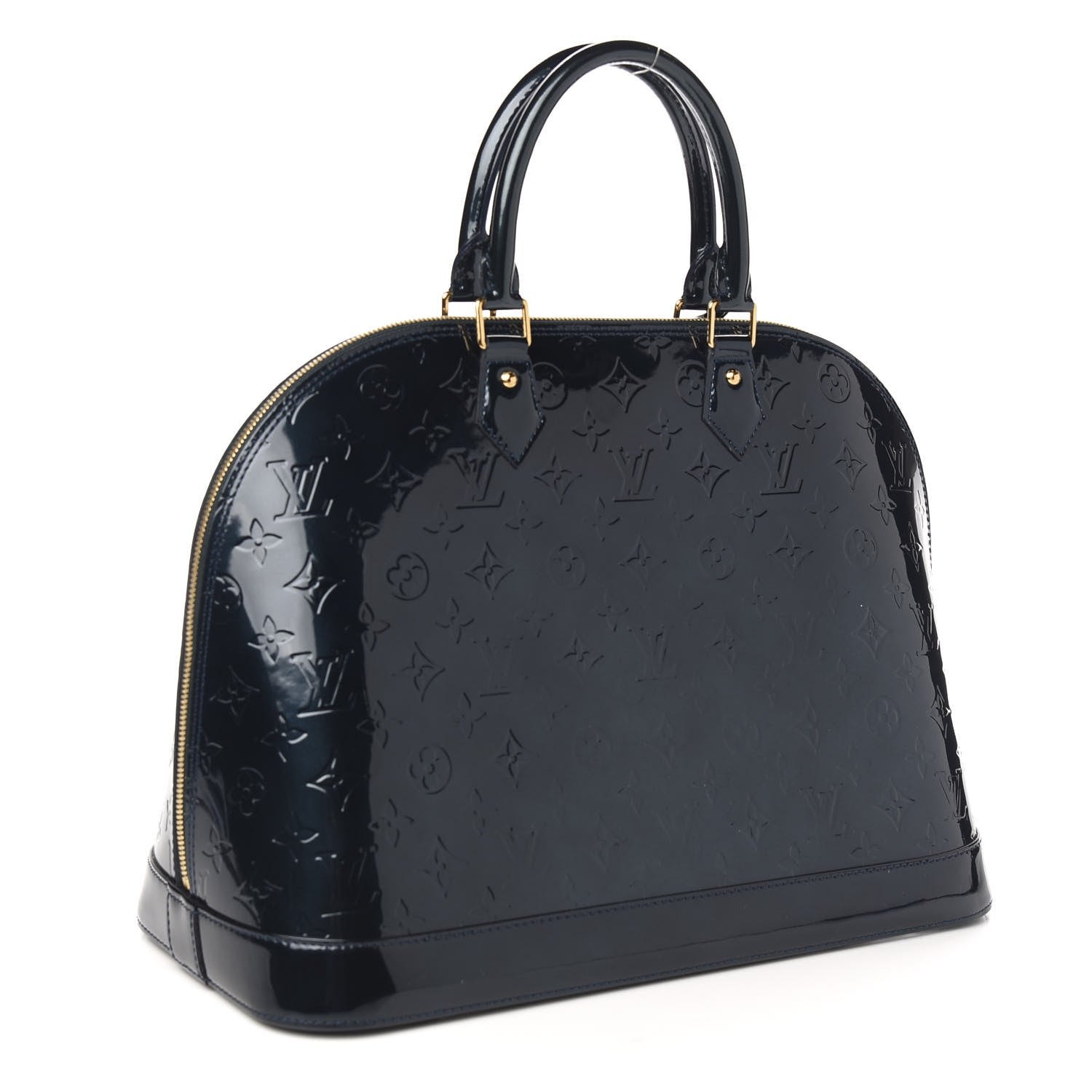 Louis Vuitton Vernis Alma GM Blue Infini 1 of 8