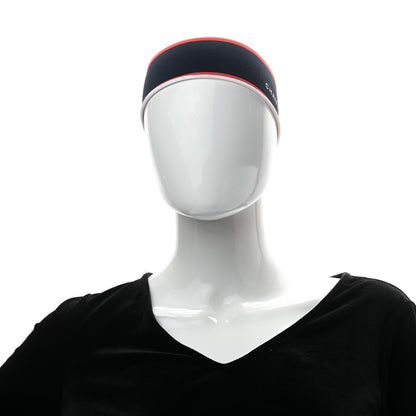 Chanel Mixed Fibers CC Headband Navy 2 of 4