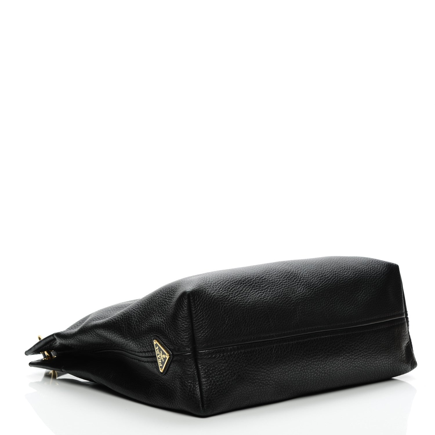 Prada Vitello Daino Logo Hobo Nero Black 4 of 8
