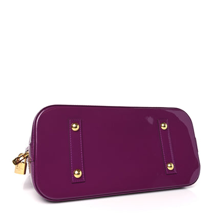 Louis Vuitton Vernis Alma MM Amethyste 6 of 17
