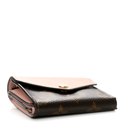 Louis Vuitton Monogram Zoe Wallet Rose Ballerine 4 of 12