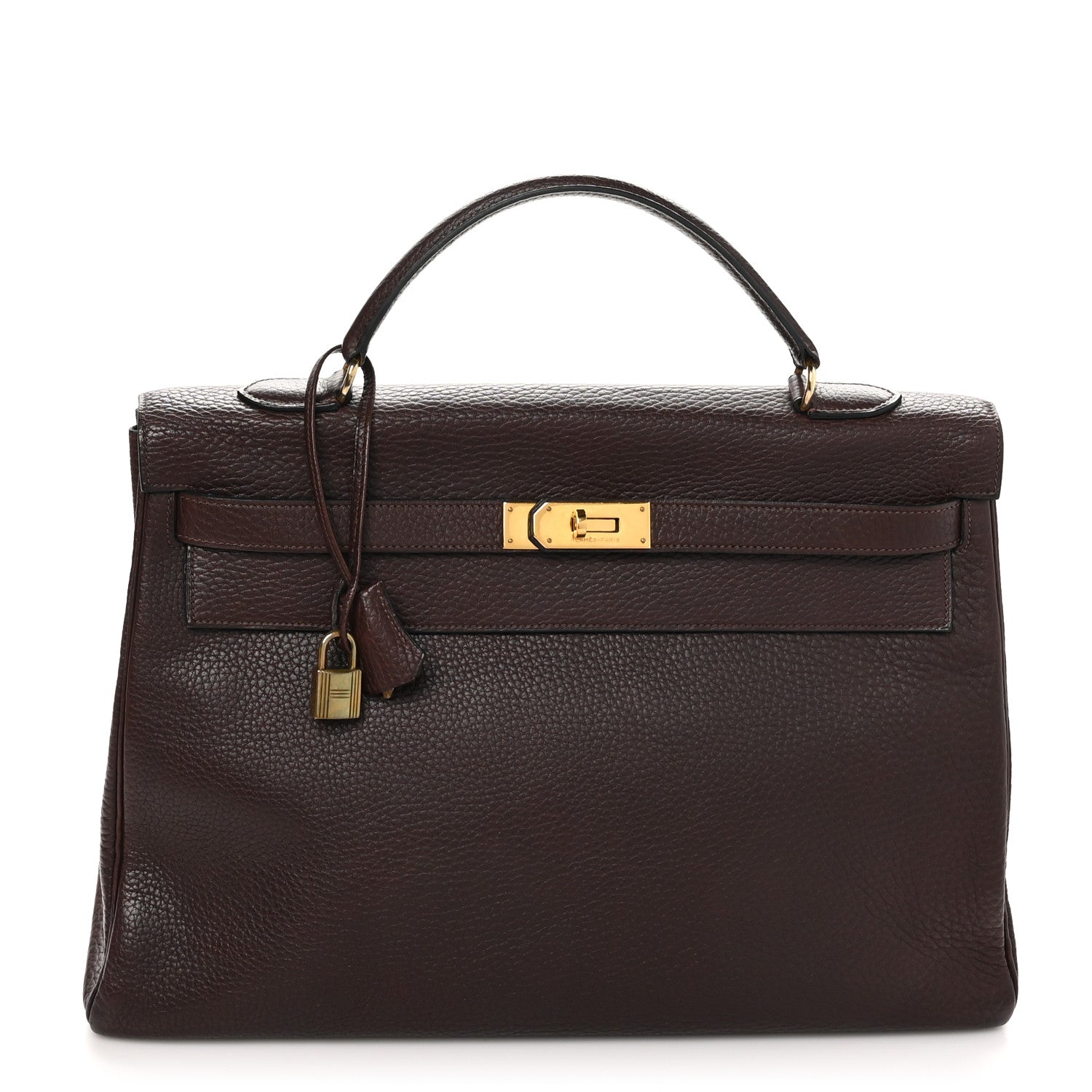Hermes Fjord Kelly Retourne 40 Havane 1 of 10