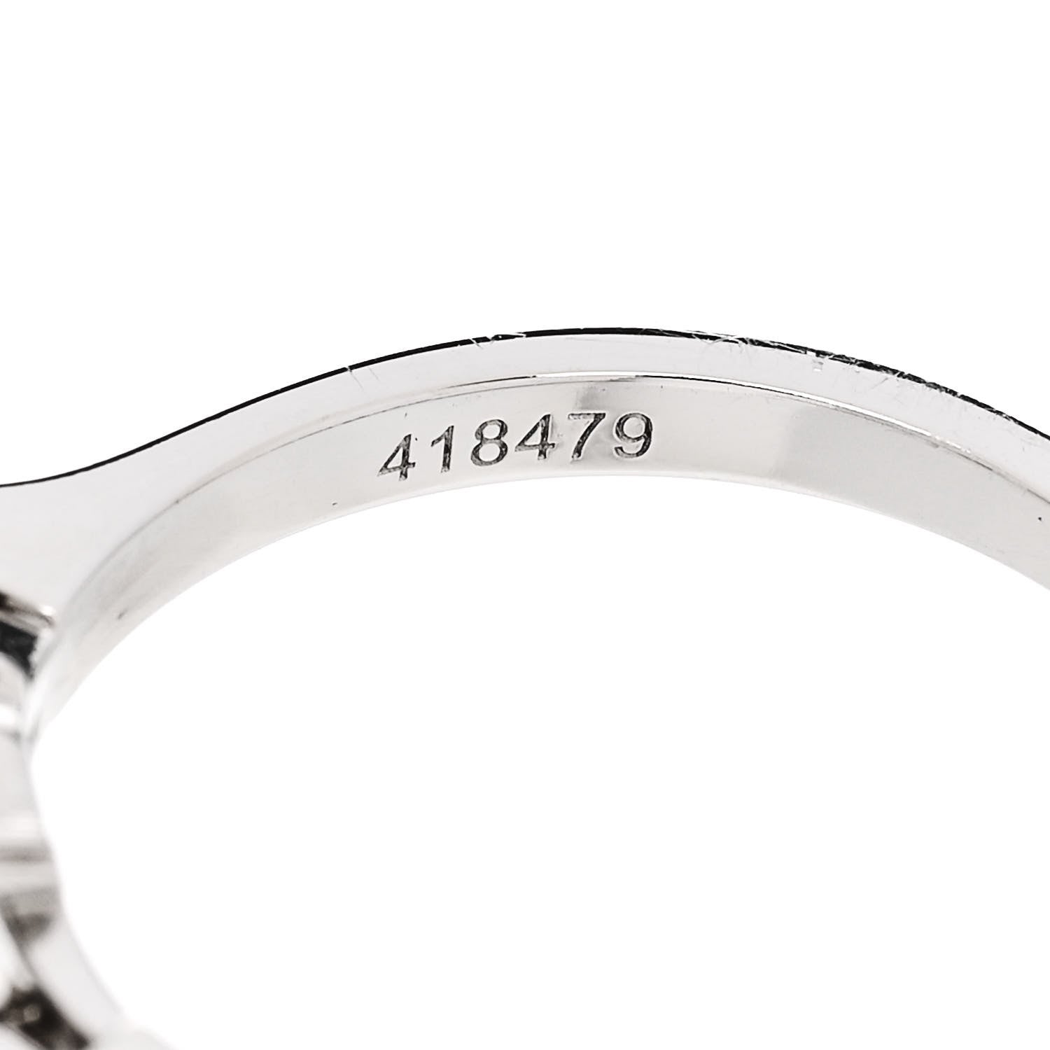 Harry Winston Platinum Diamond 1.40ct Classic Winston Round Brilliant Engagement Ring 50 5.5 6 of 7