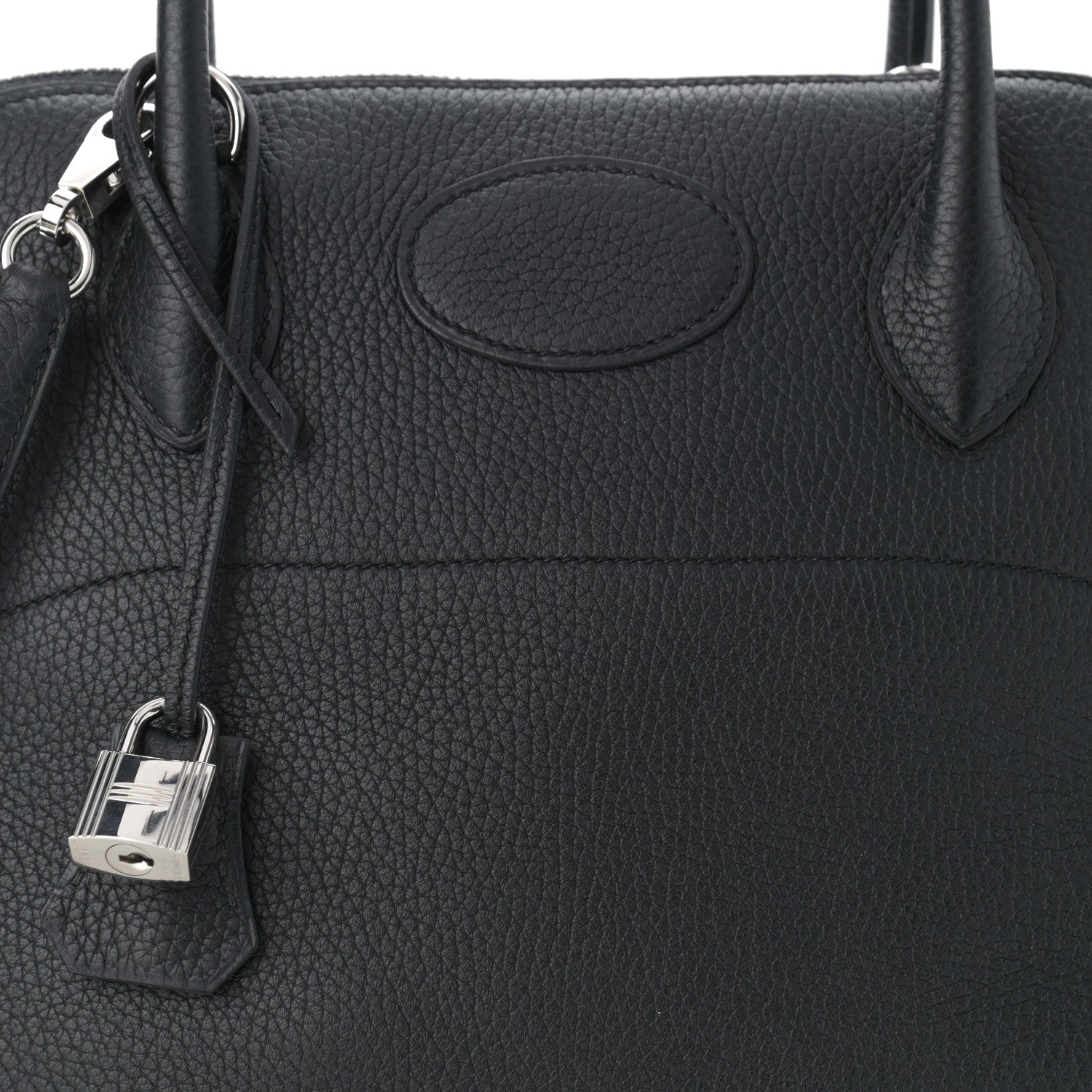Hermes Taurillon Clemence Bolide 31 Black 8 of 10