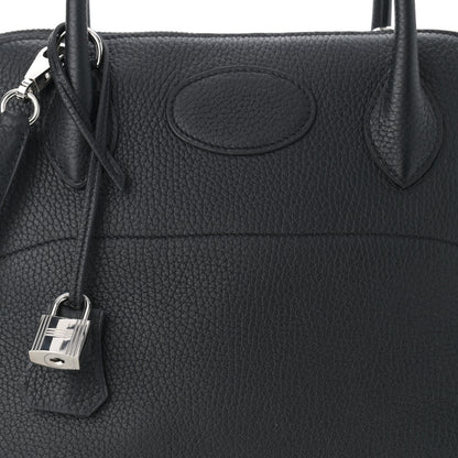 Hermes Taurillon Clemence Bolide 31 Black 8 of 10