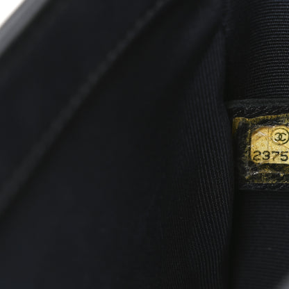 Chanel Calfskin Stitched Small Ring My Bag Flap Crossbody Bag Black 7 of 10