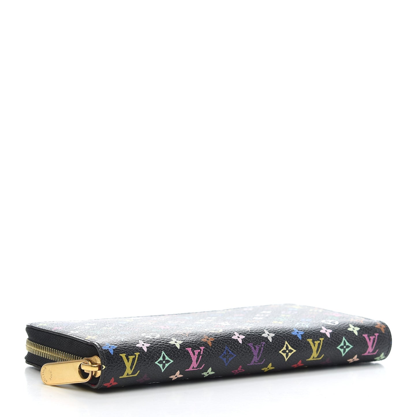 Monogram Multicolor Zippy Wallet Black Grenade