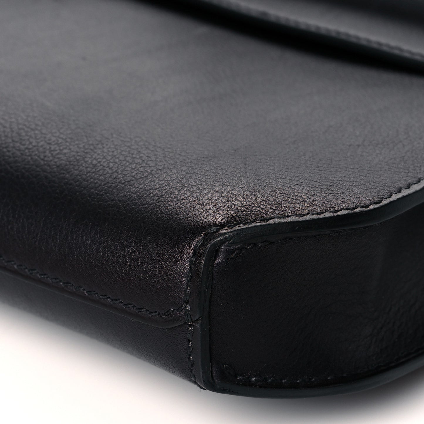 Evergrain Matte Alligator Kelly Depeches 25 Pouch Black Bleu Nuit