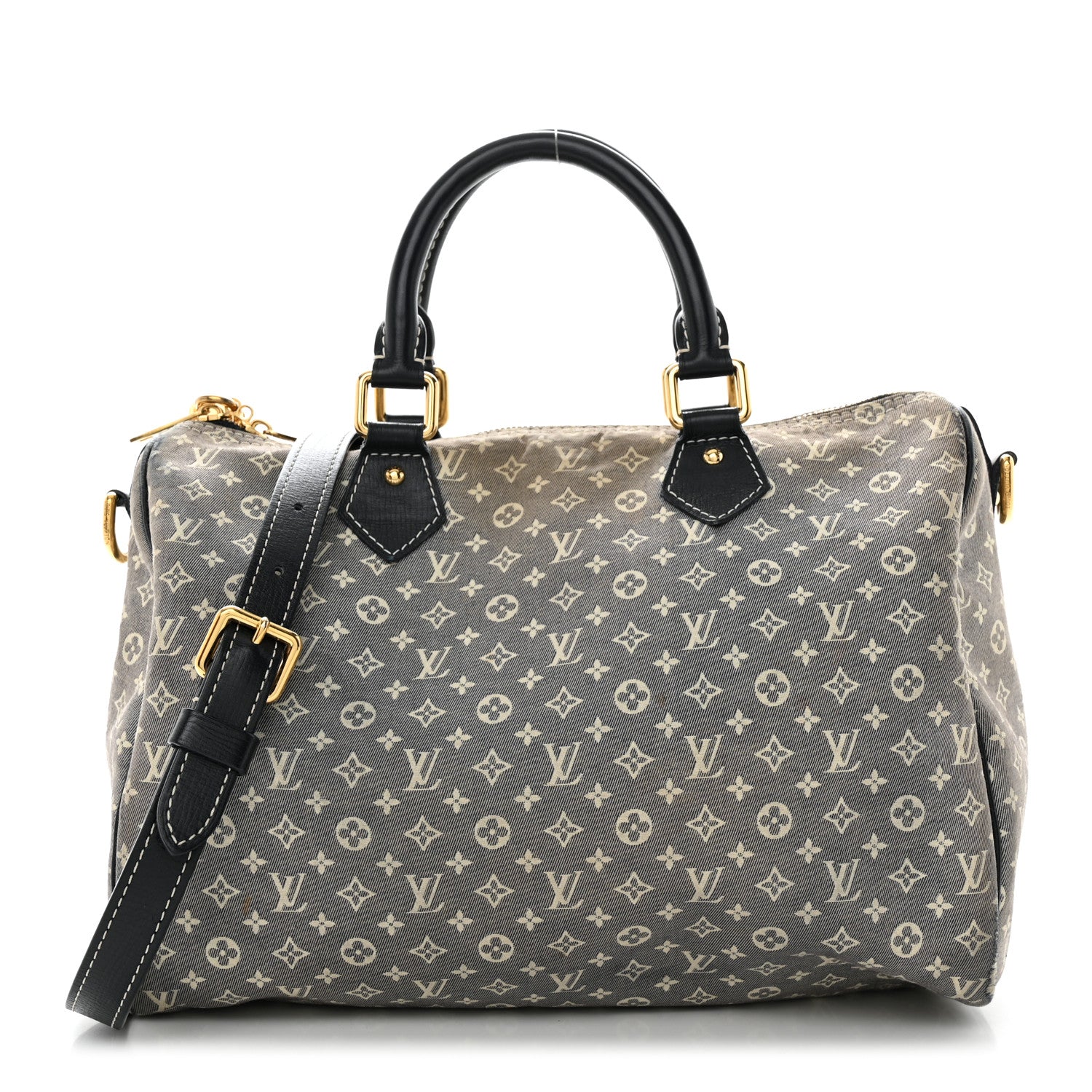 Louis Vuitton Monogram Idylle Speedy Bandouliere 30 Encre 1 of 10