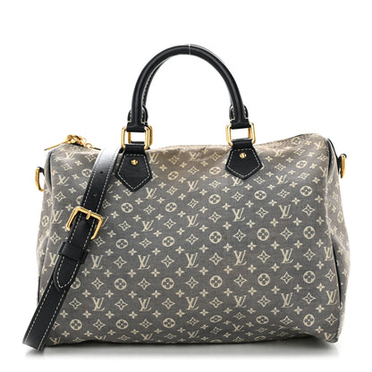 Louis Vuitton Monogram Idylle Speedy Bandouliere 30 Encre 1 of 10