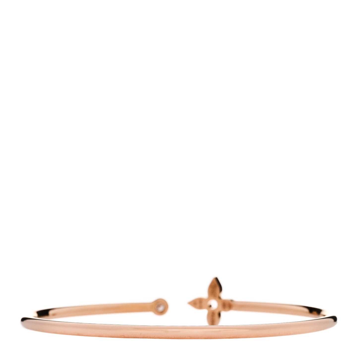 18K Pink Gold Diamond Idylle Blossom Twist Bracelet