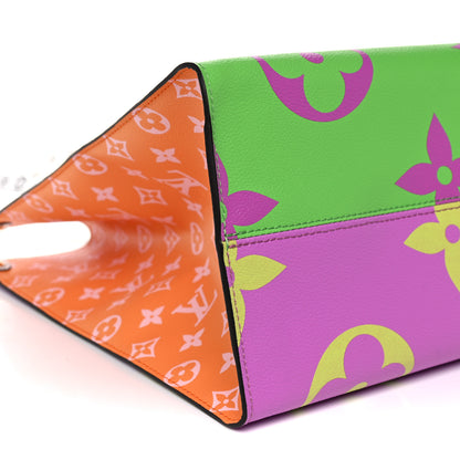 Louis Vuitton Monogram Giant Onthego GM Pink Lilac 8 of 9