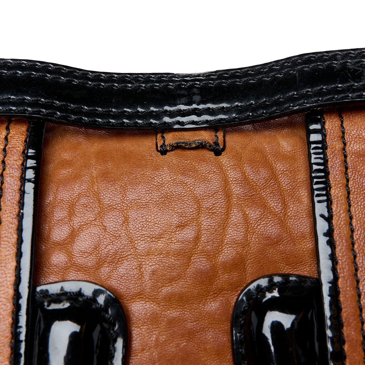 Nappa Patent Large B Bag Osso Black