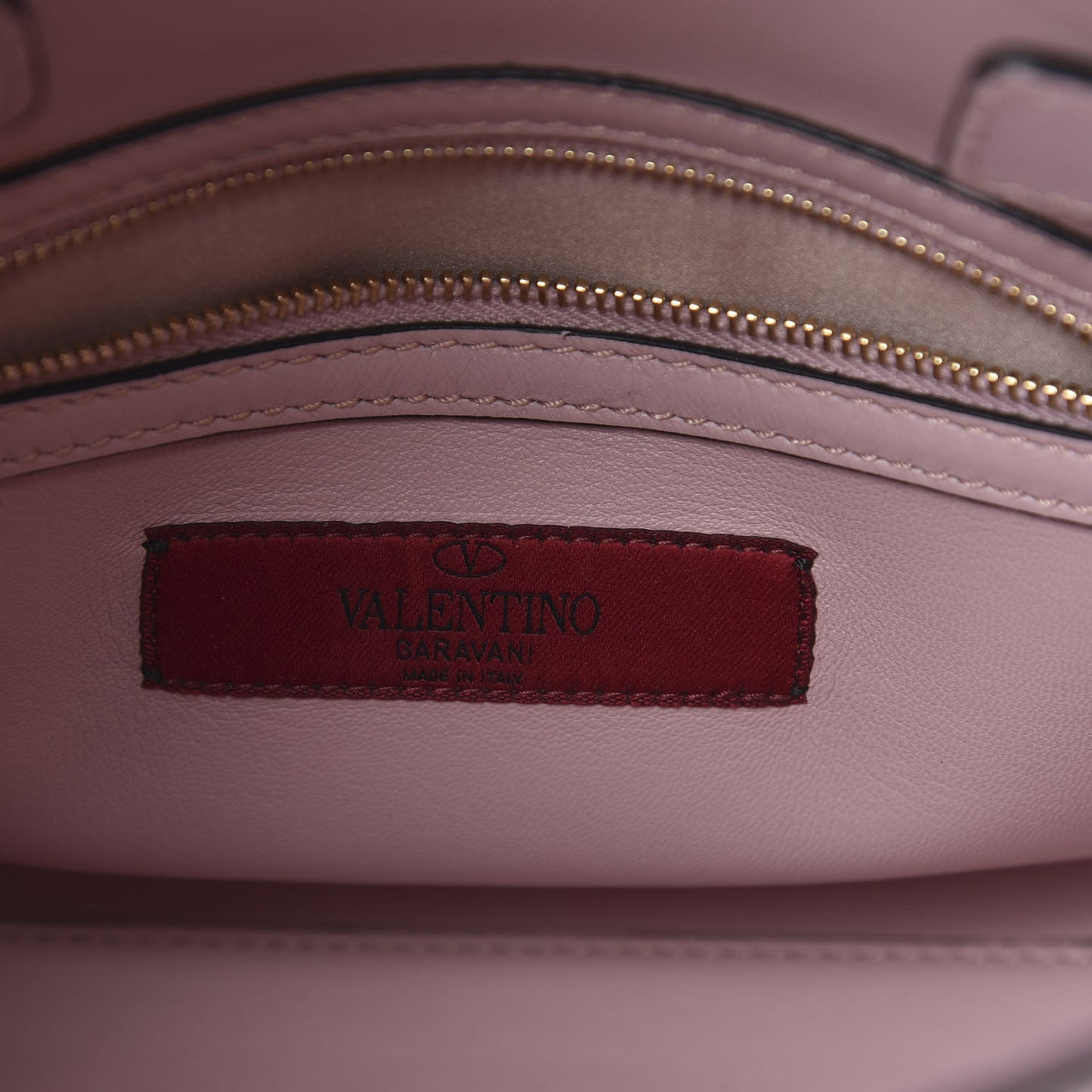 Vitello Small My Rockstud Frame Bag Water Rose