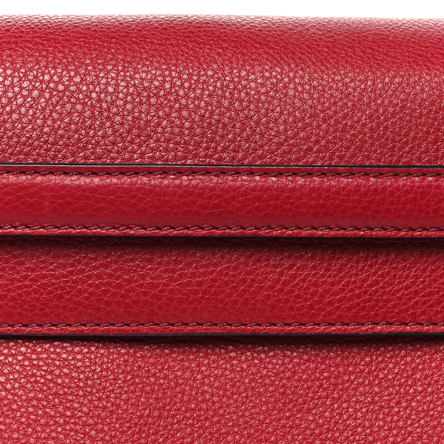Grained Calfskin Medium My Rockstud Frame Bag Rosso Valentino