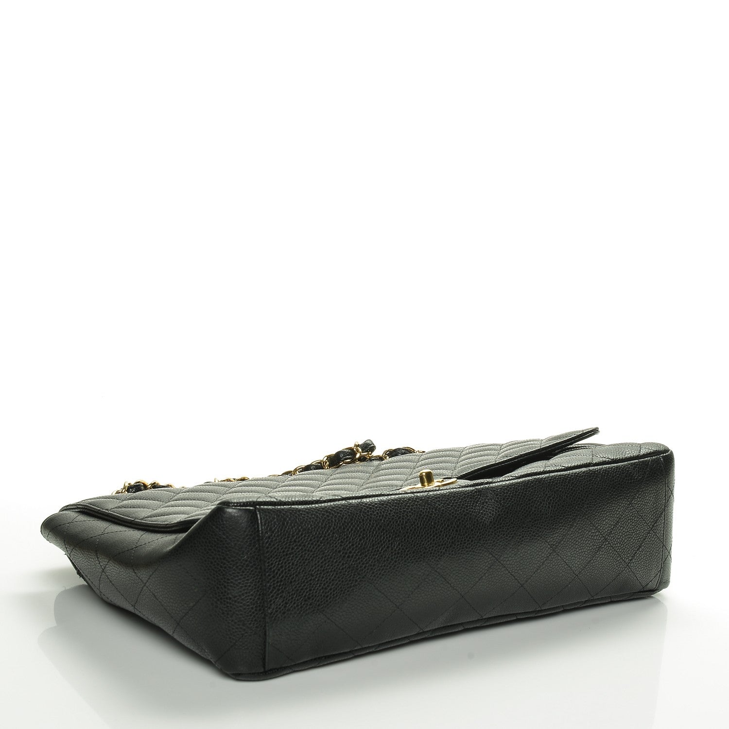 Chanel Caviar Quilted Maxi Single Flap Black 4 of 6