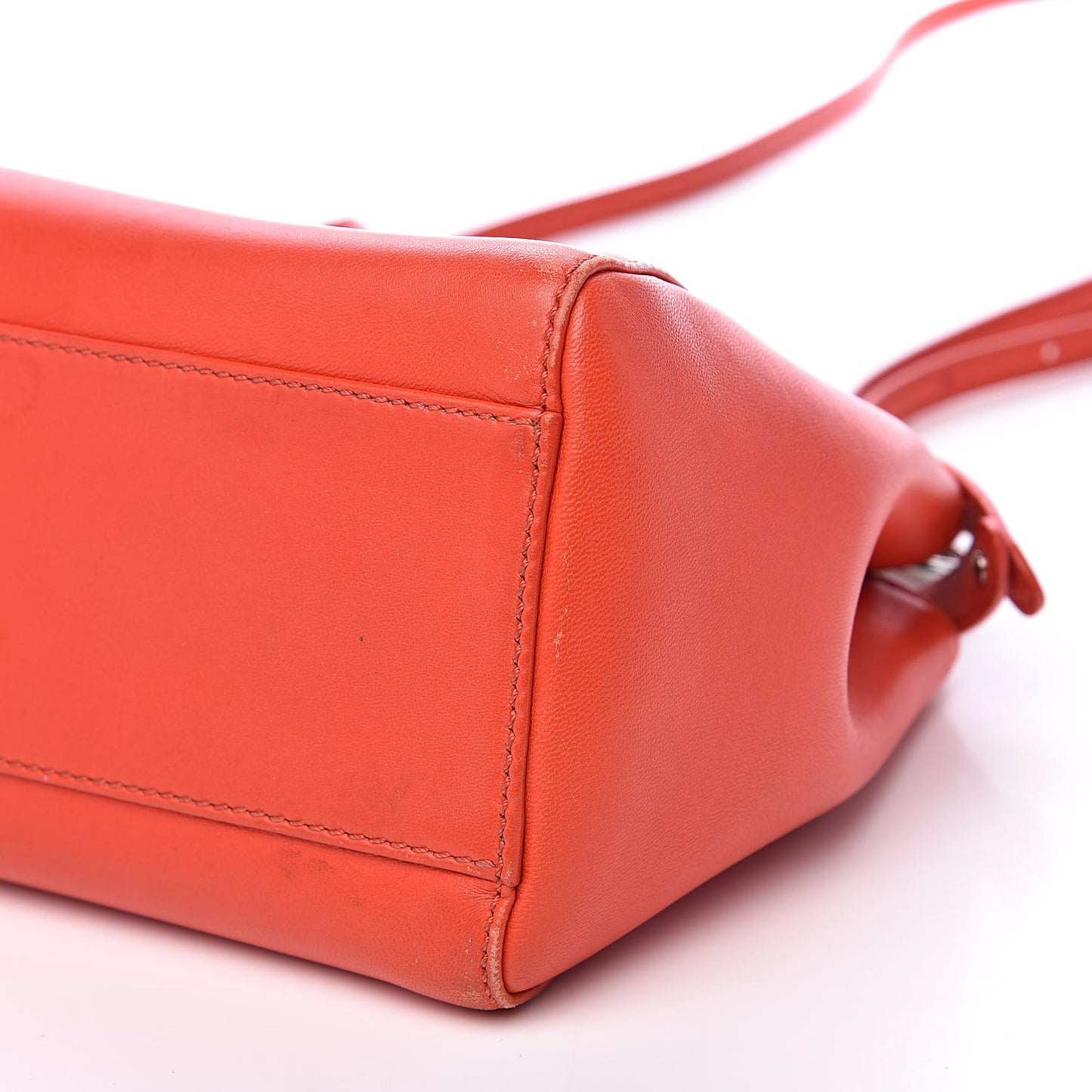 Nappa Mini Peekaboo Iconic Satchel Papavero