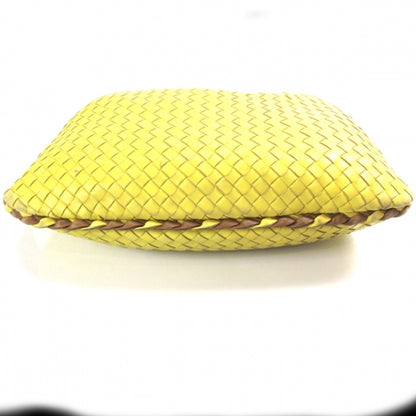 Bottega Veneta Woven Leather Hobo Yellow 4 of 11