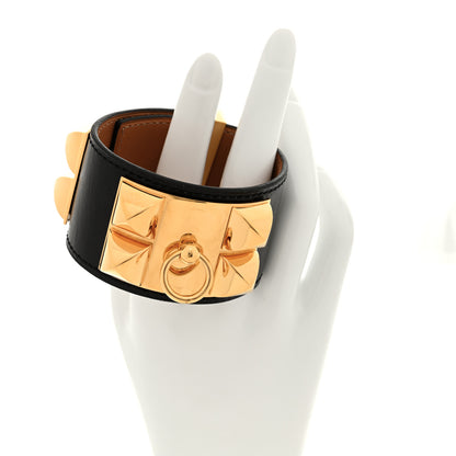 Hermes Box Collier De Chien CDC Bracelet S Black 2 of 6