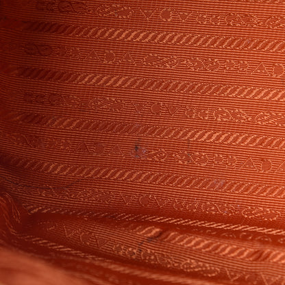 Prada Saffiano Lux Large Tote Papaya 14 of 18