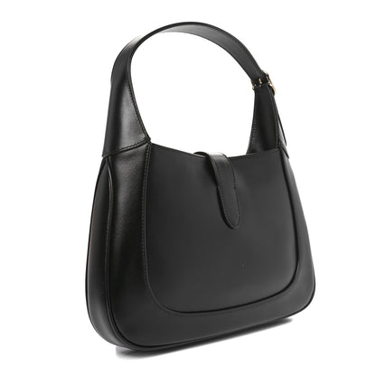 Gucci Calfskin Small Jackie Shoulder Bag Black 3 of 10