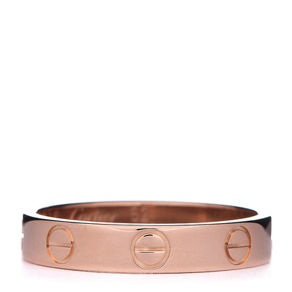 Cartier 18K Pink Gold 3.5mm LOVE Wedding Band Ring 52 6 1 of 5