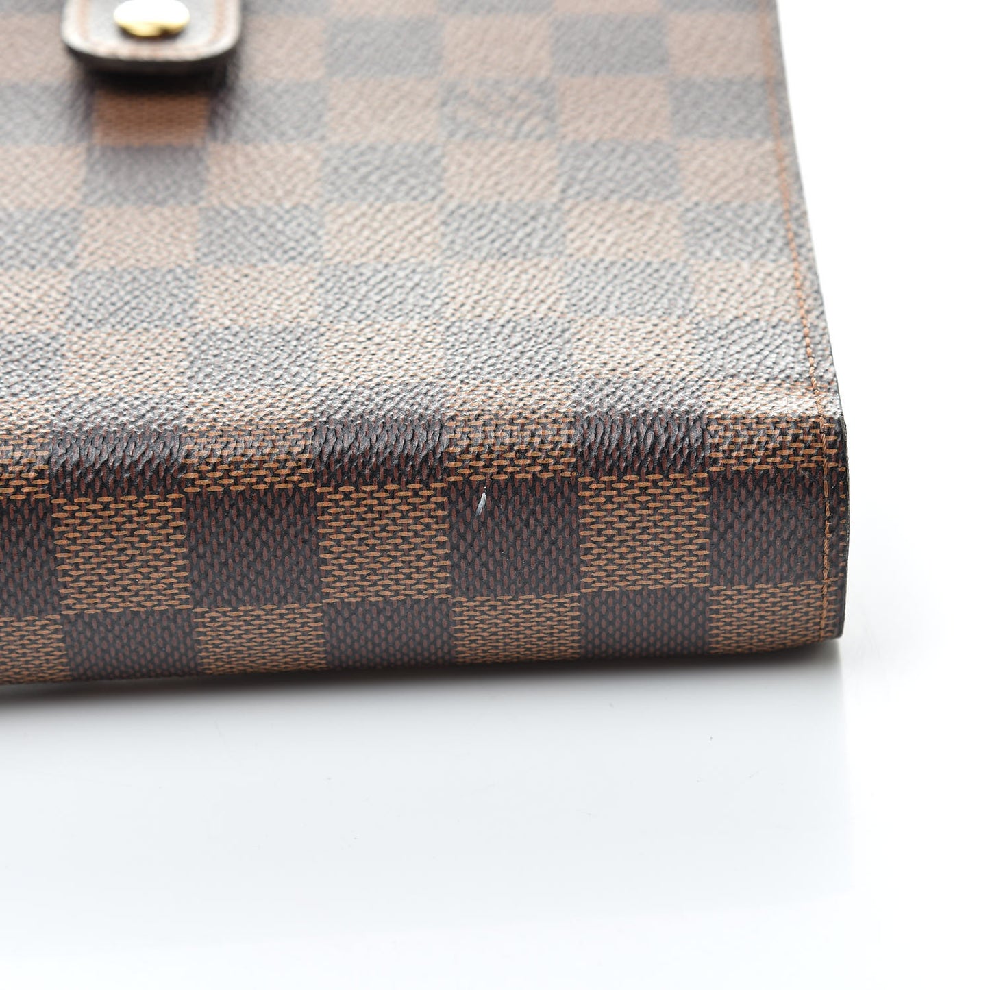 Damier Ebene Medium Ring Agenda Cover