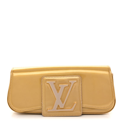 Louis Vuitton Patent Sobe Clutch Beige Poudre 1 of 12