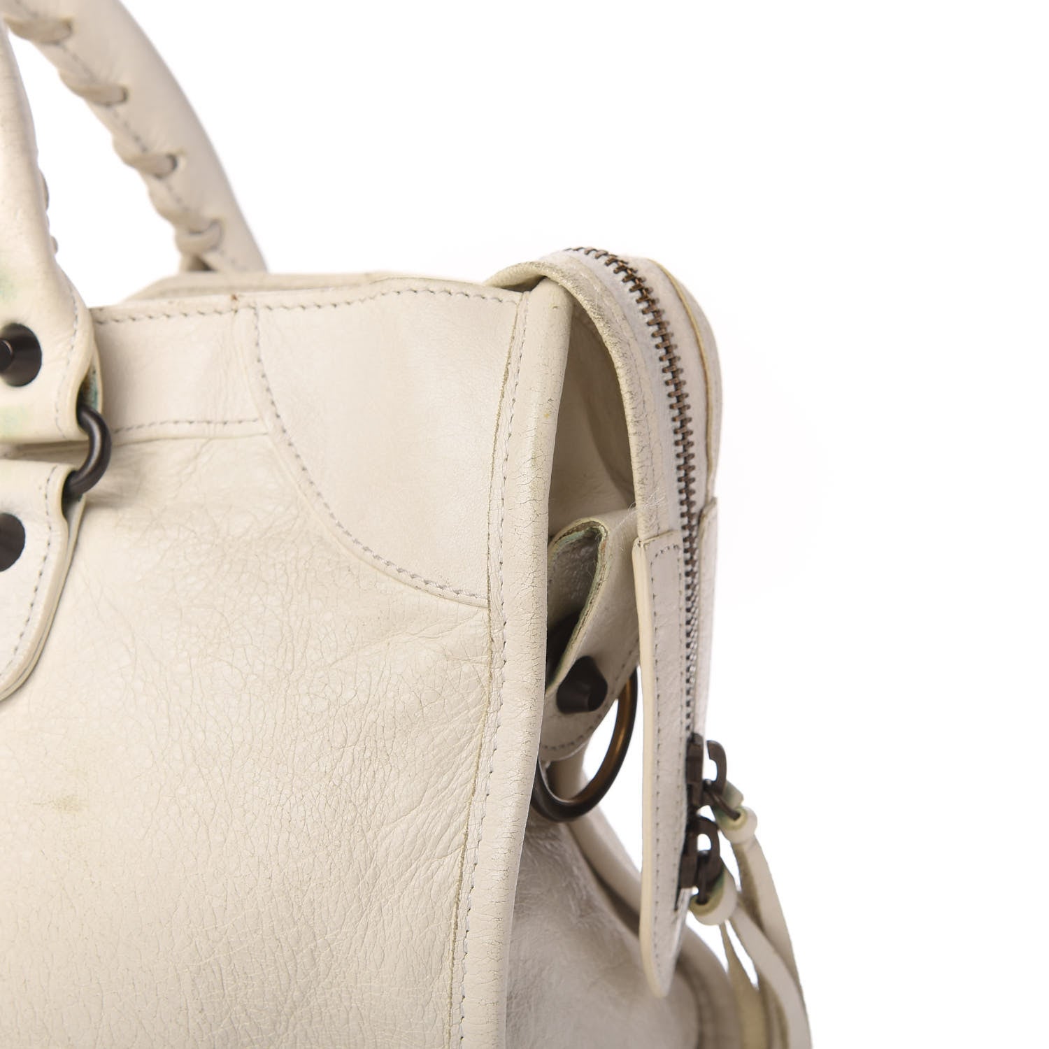 Balenciaga Agneau Classic Hardware City White Light 18 of 21
