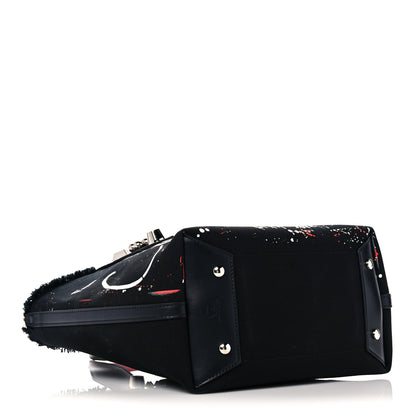 Christian Louboutin Canvas Frangibus Tote Black 3 of 8