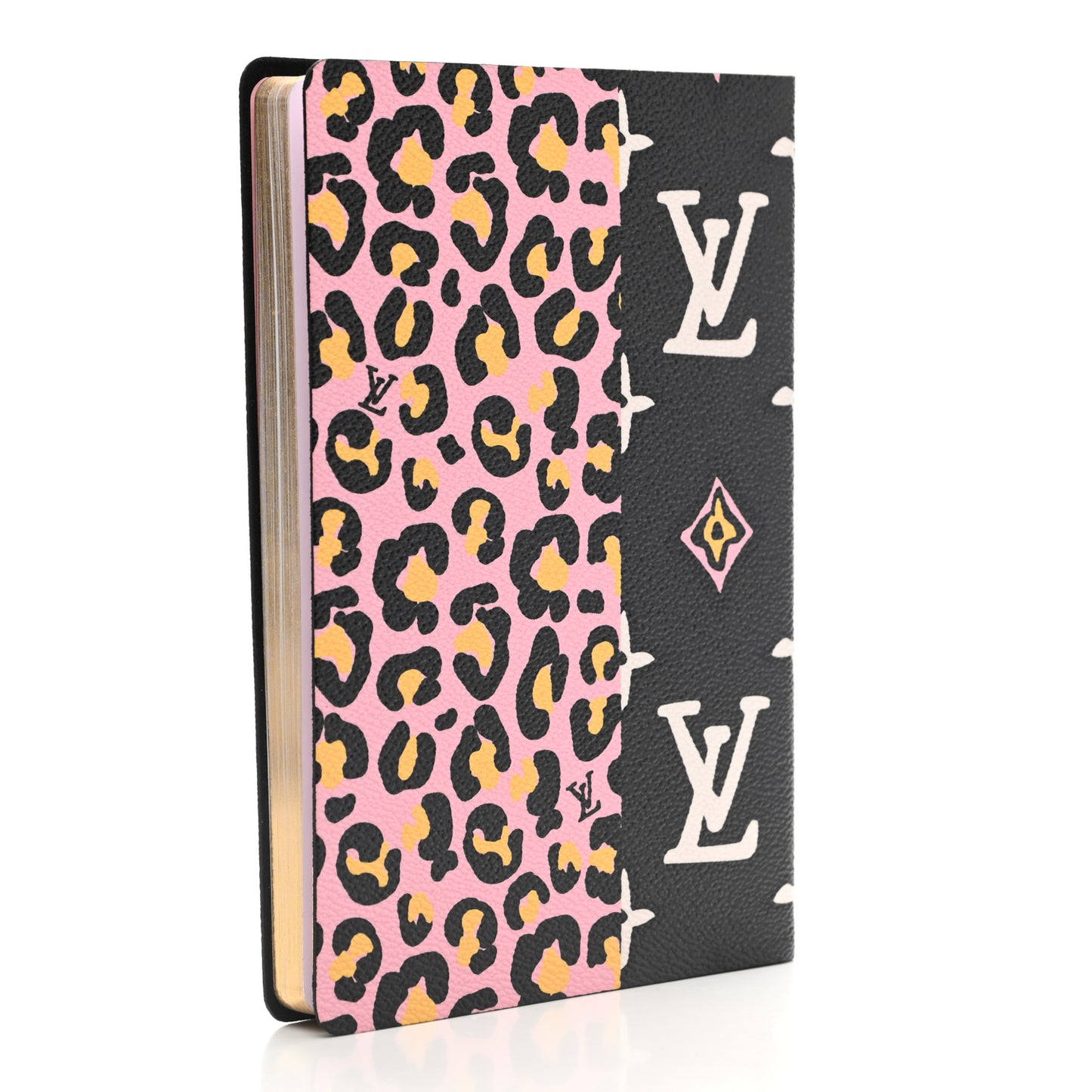 Monogram Wild At Heart Clemence Notebook Black